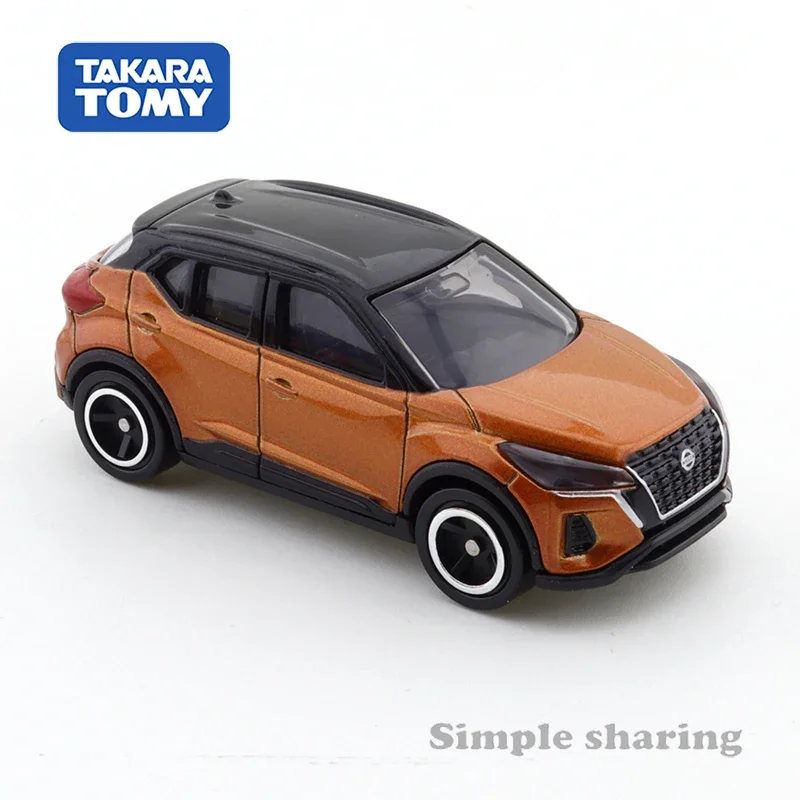 Takara Tomy-Nissan Kicks Cars para niños, vehículo de Motor de aleación, modelo de Metal fundido a presión, juguetes de regalo de Navidad para