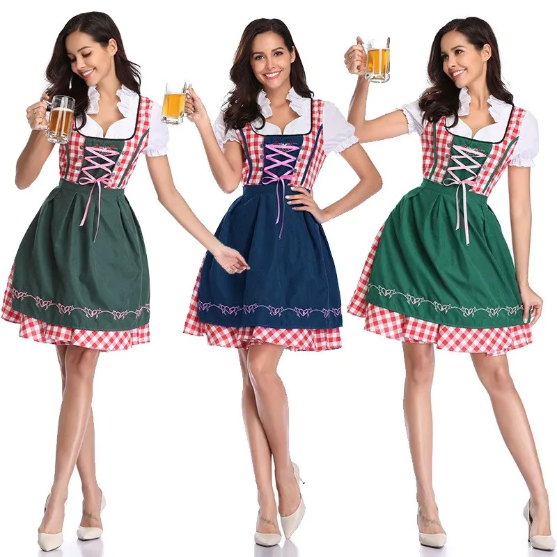 Disfraz de Camarera de Cerveza 2023, orme de Camarera para Juego de Roles, Atuendo de Camarera para loween, Disfraz de...