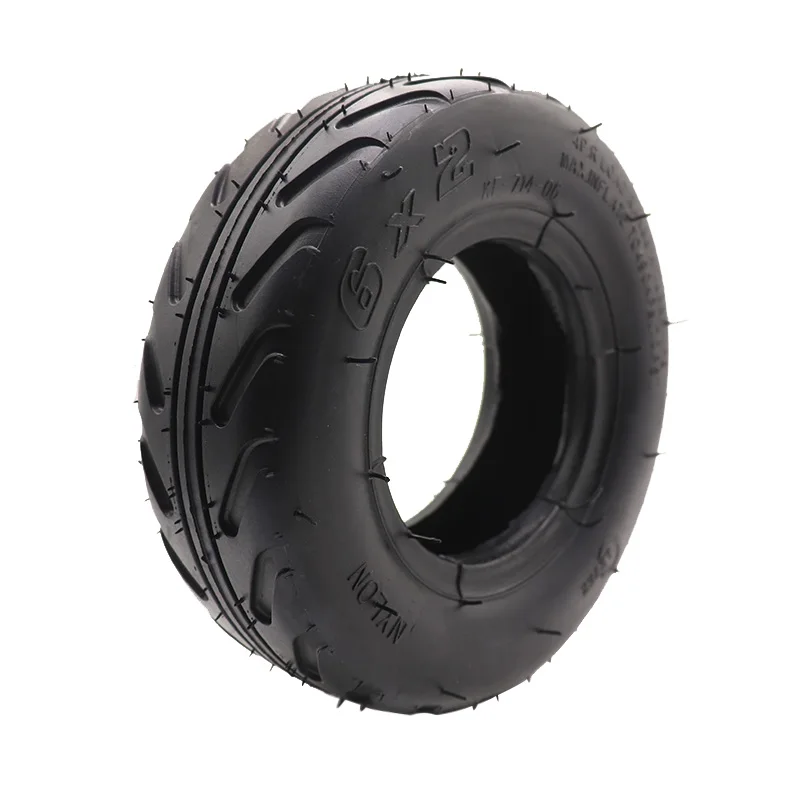 6 Inch 6X2 Tire Inner Tube Set Fit for Electric Scooter Wheel Pneumatic Wheel Trolley Cart Air Wheel Bike