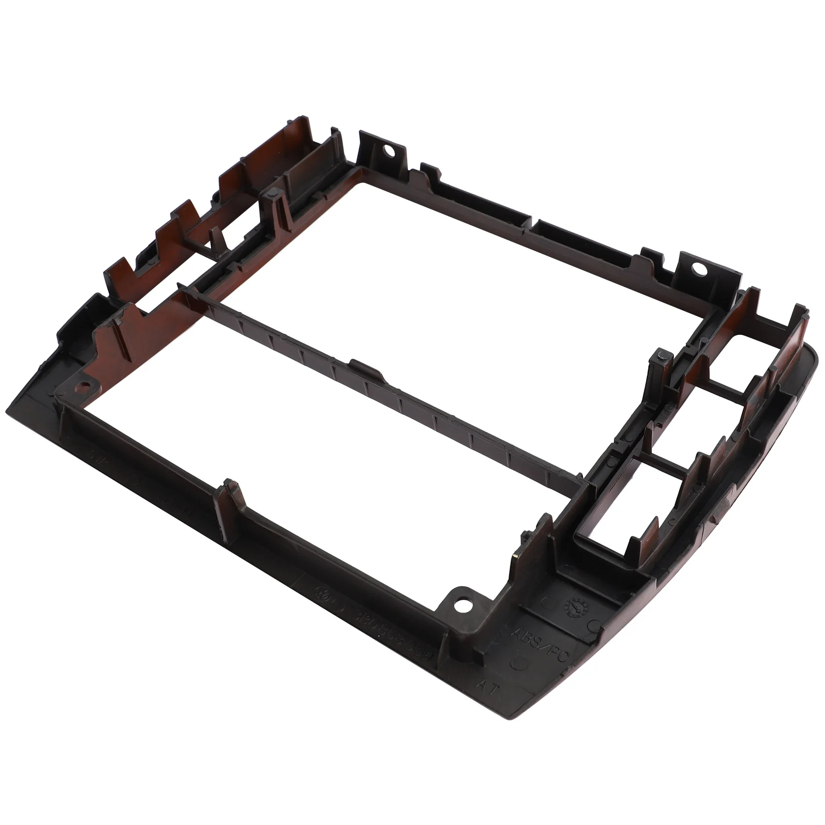 AU33-For Passat B5 Middle Escutcheon Center Decorative Box Dashboard Console Panel CD Recorder Frame Radio Face Trim 3B0 858 069