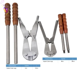 Cutter Surgical Finish to 4mm 6mm Capacity Detachable Handles allow autoclaving Veterinary Orthopedic Instrument