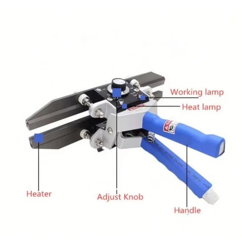 Direct Heating Hand Clamp Sealing Machine 200/300/400 for Plastic Aluminum Foil Thick Bags New Condition