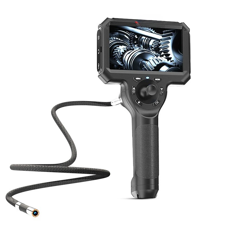 

Universal 360 ° rotating endoscope, ultra-fine 3.9mm lens gearbox industrial endoscope