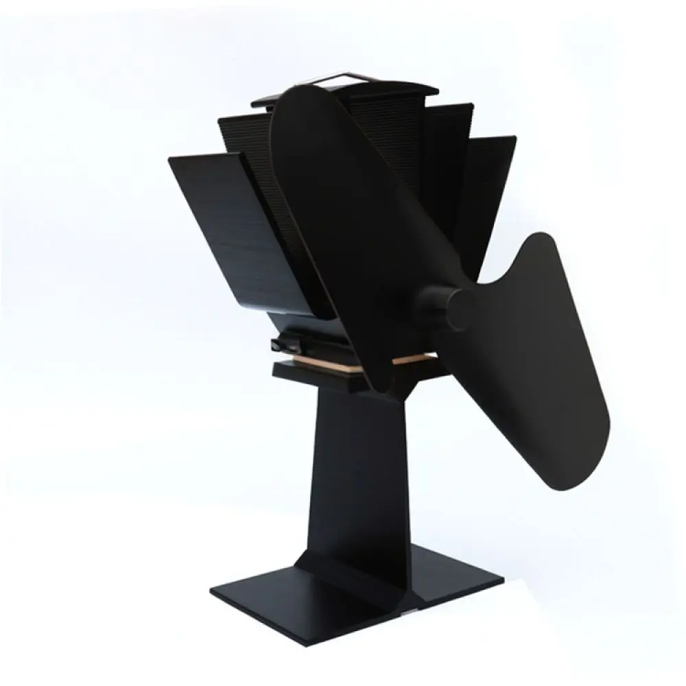 Eco Friendly Fireplace Fan Heat Powered Stove Blower Silent Operation For Wood Burning Heater Home Comfort