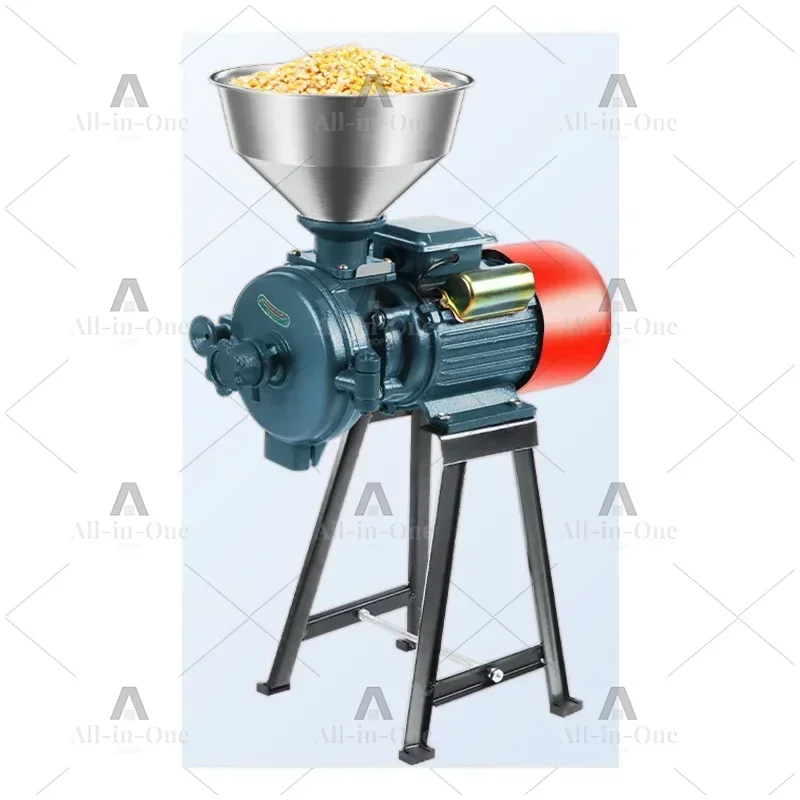 Suitable for 2500W electric feed crusher, dry grain crusher, corn grain mill with funnel