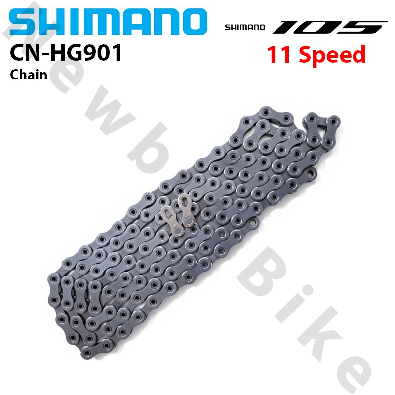 

SHIMANO 105 HG901 Chain 11Speed STEPS E6000 CN-HG901 for Road MTB Parts QUICK-LINK Bicycle HYPERGLIDE SIL-TEC 116 or 118 Links