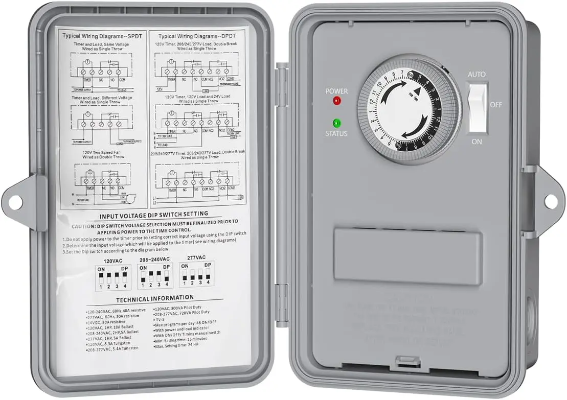 Pool Pump Timer, 24…
