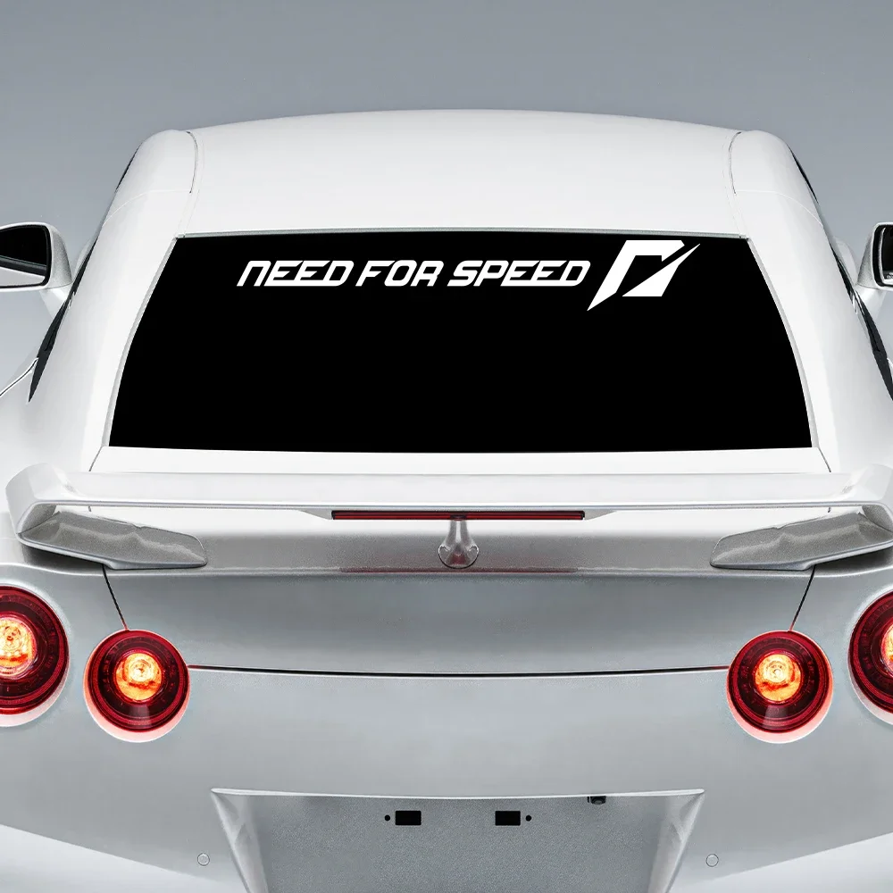 NEED FOR SPEED Car Windshield Stickers Laser Decals For VW Tesla Skoda Volvo Suzuki BMW Audi Seat Subaru Car Accessories