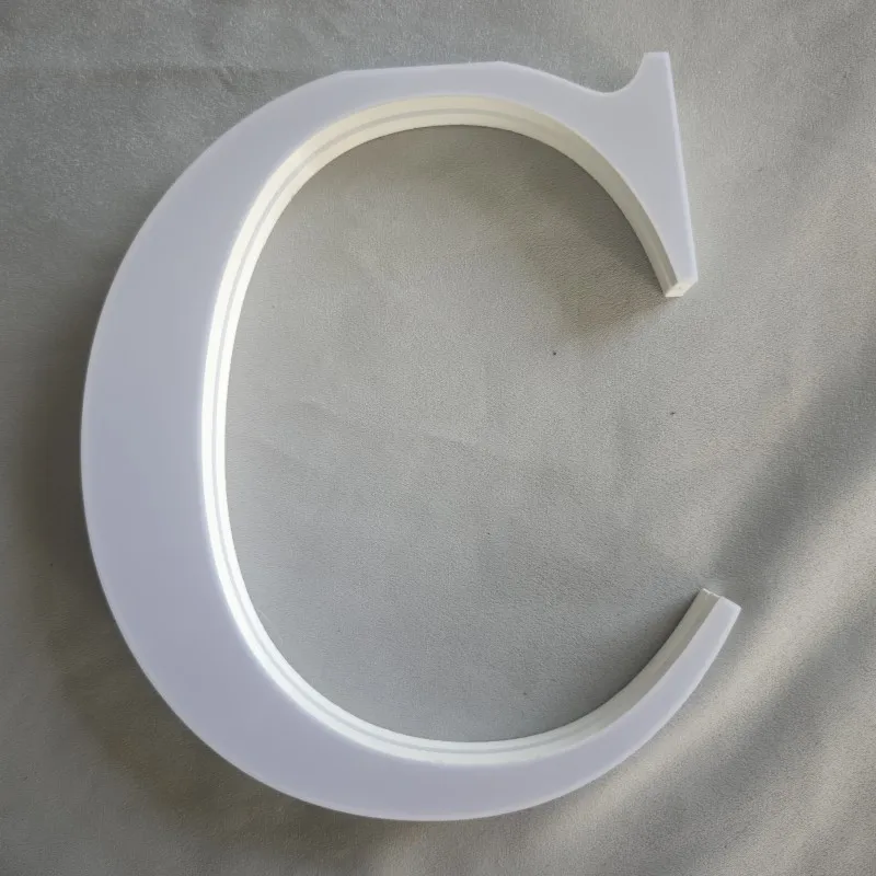 Custom outdoor Use 3D Printing LED Advertising Letters Store Sign for Business Logo