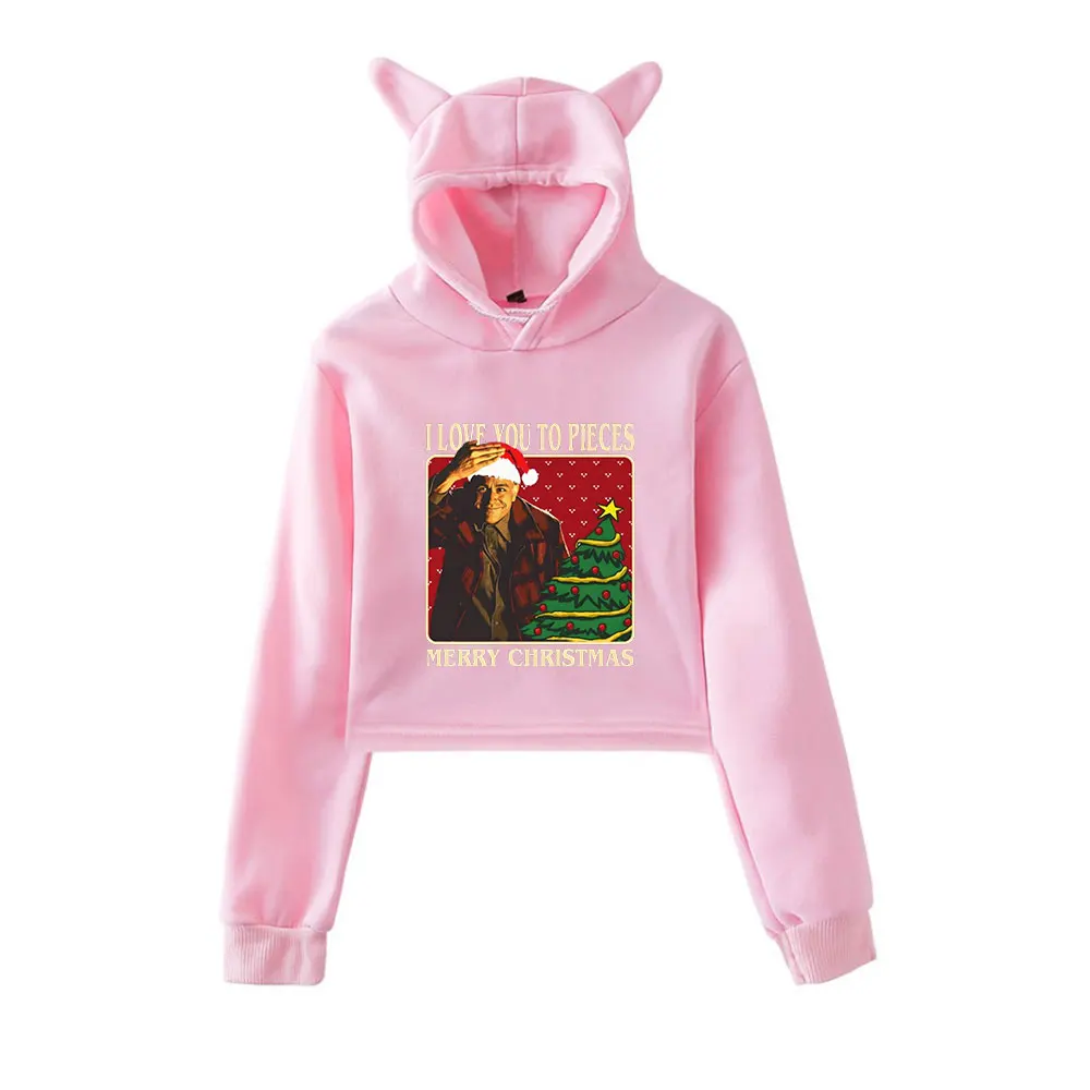 

Monster The Ed Gein Story Merch Vintage 90s Streetwear Hoodie Hoodies Sweatshirts for Girls Cat Ear Crop Fashion Sports Pullover