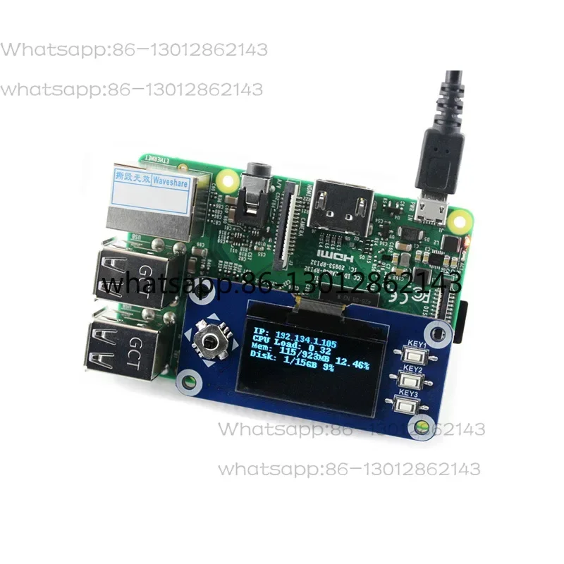 1.3-Inch OLED expansion board module SPI display, supports 4/Jetson Nano