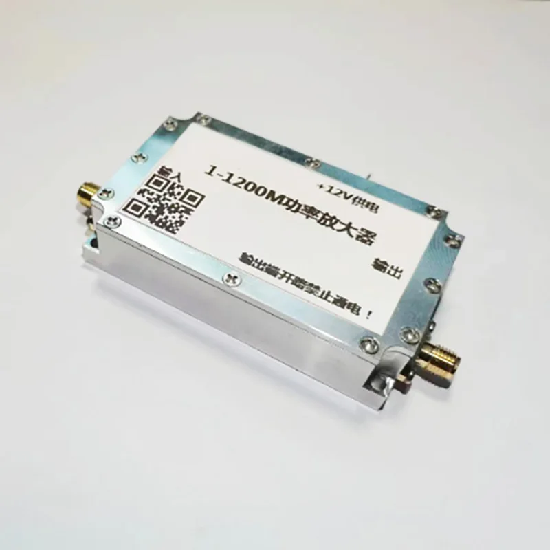 

1-1200M Усилитель мощности RF Широкополосный усилитель мощности 2 Вт FM VHF UHF усиление 35 дБ