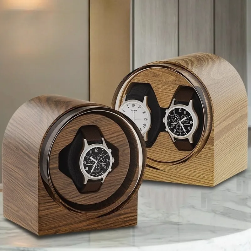 Household Single Watch Winder Mechanical Watches Winding Machine Noise Reduction Watch Winders Clock Time Watches Storage Box