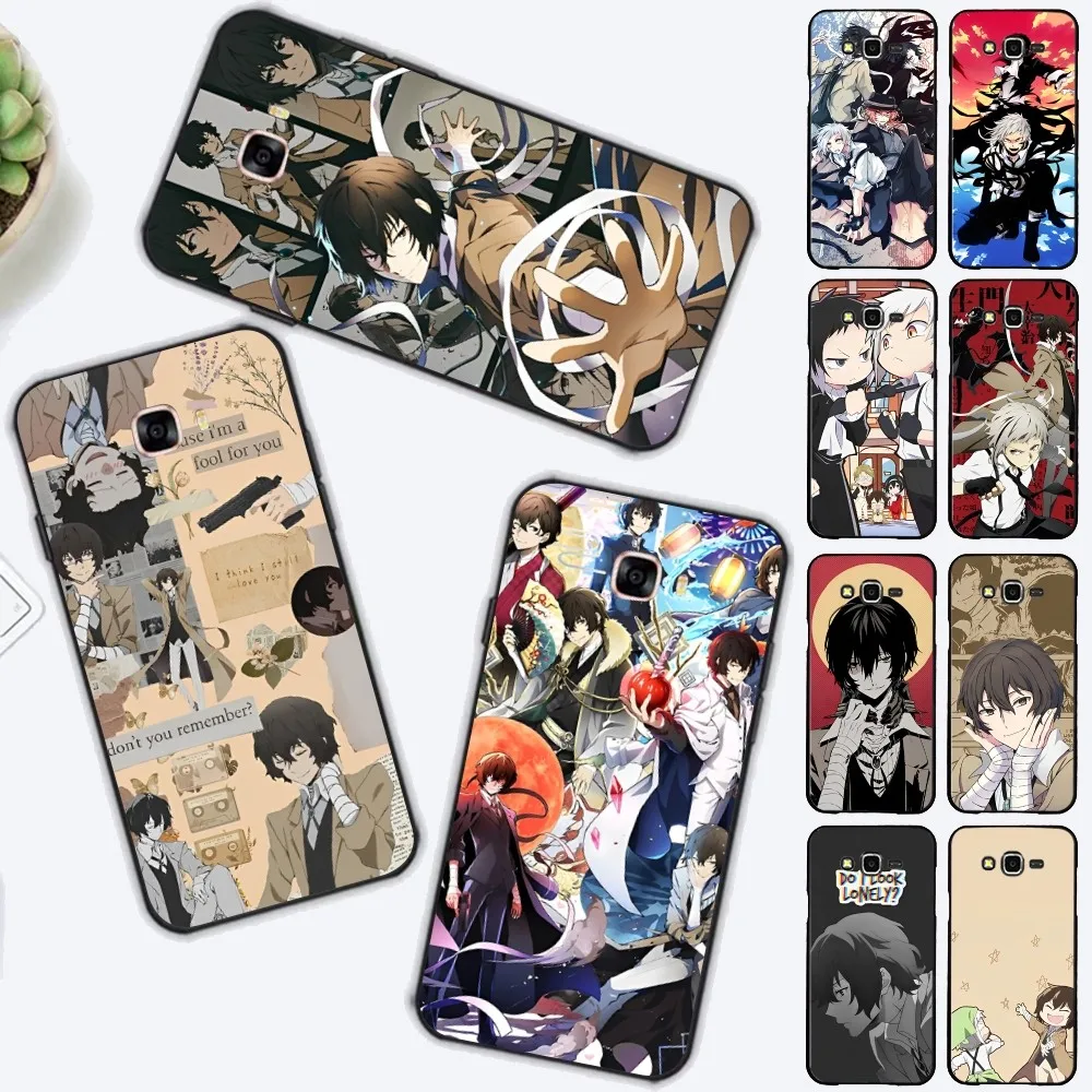 Japan Anime Bungou Stray Dogs Dazai Osamu Phone Case For Samsung J 7 plus 7core J7 neo J6 plus prime J6 J4 J5 Mobile Cover