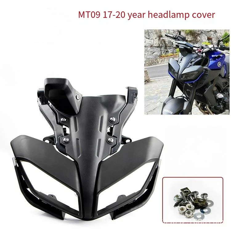 

Уникальный Tracer MT09 FZ09 2017/2018/2019/2020 Уличные детали для мотоциклов Черный карбон ABS Фара Фара в сборе с