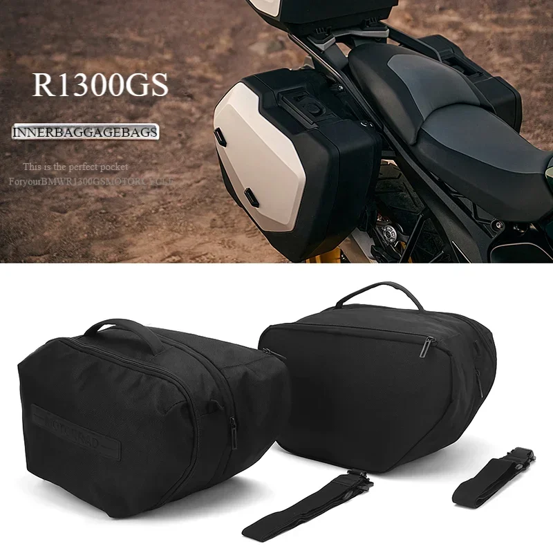 Suitable For Motorcycle R1300gs Modified Motorcycle Side Box Lining Bag Storage Bag Large Capacity Waterproof And Wear-Resistant