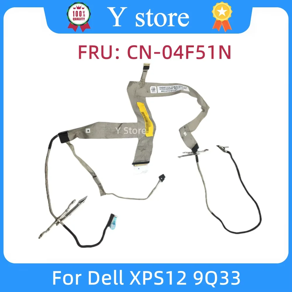

Y Store Original 4F51N 04F51N Cable is Suitable For Dell XPS12 9Q33 Screen Line Cable DC02C003V00 Fast Ship