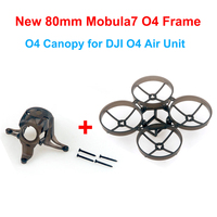 HappyModel Mobula7 O4 Frame Kit M80 Bwhoop Frame 80mm Wheelbase For 45mm Propeller With For DJI O4 Air Unit Mobula7 O4 Canopy