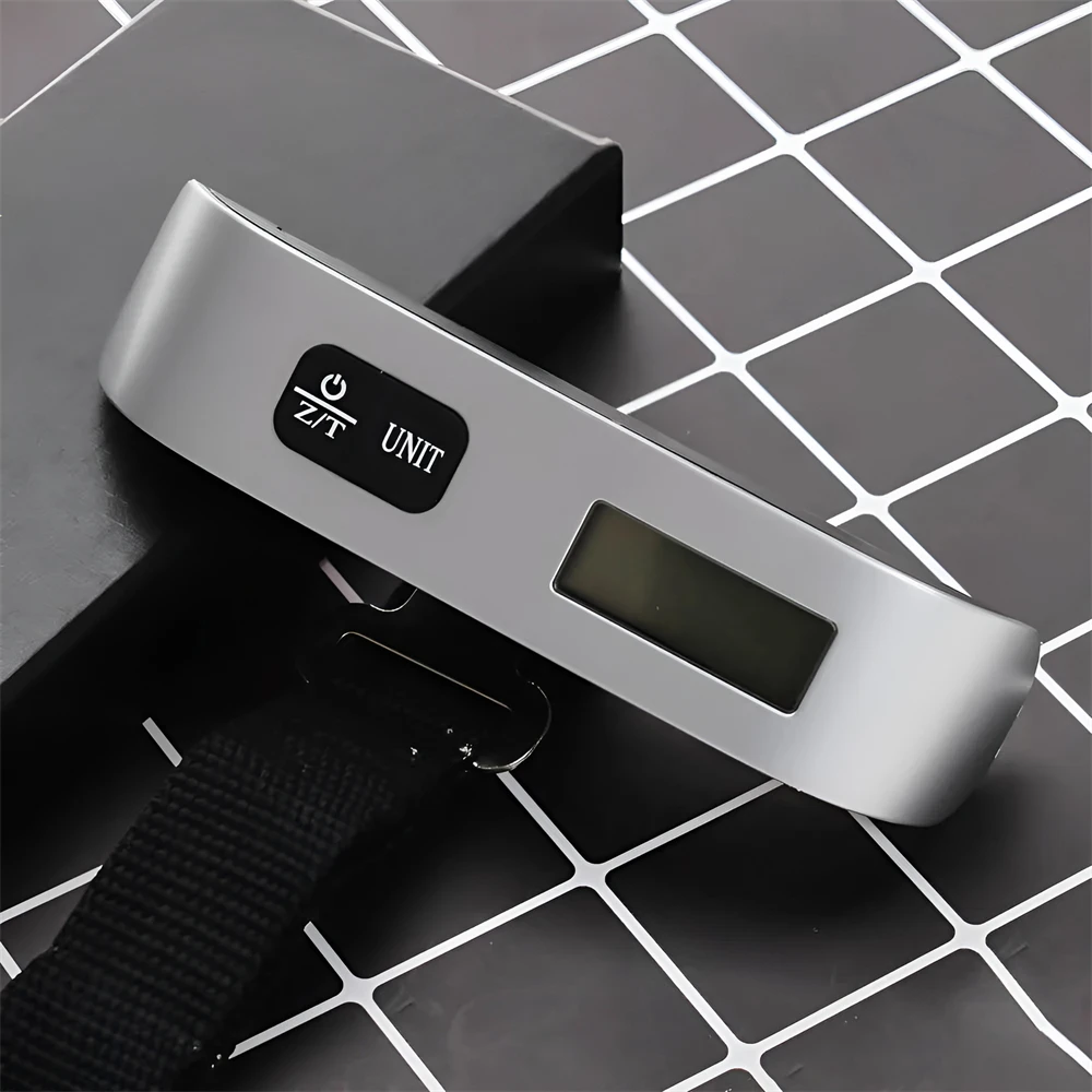 Portable Scale Digital LCD Display 110lb/50kg Electronic Luggage Hanging Suitcase Travel Weighs Baggage Bag Weight Balance Tools - view 5