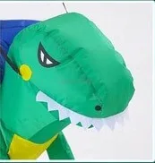 ตุ๊กตาขี่, ขี่เสื้อผ้าตลก, เสื้อผ้าประสิทธิภาพคริสต์มาส Tyrannosaurus Rex, เสื้อผ้าเป่าลมไดโนเสาร์สําหรับเด็ก