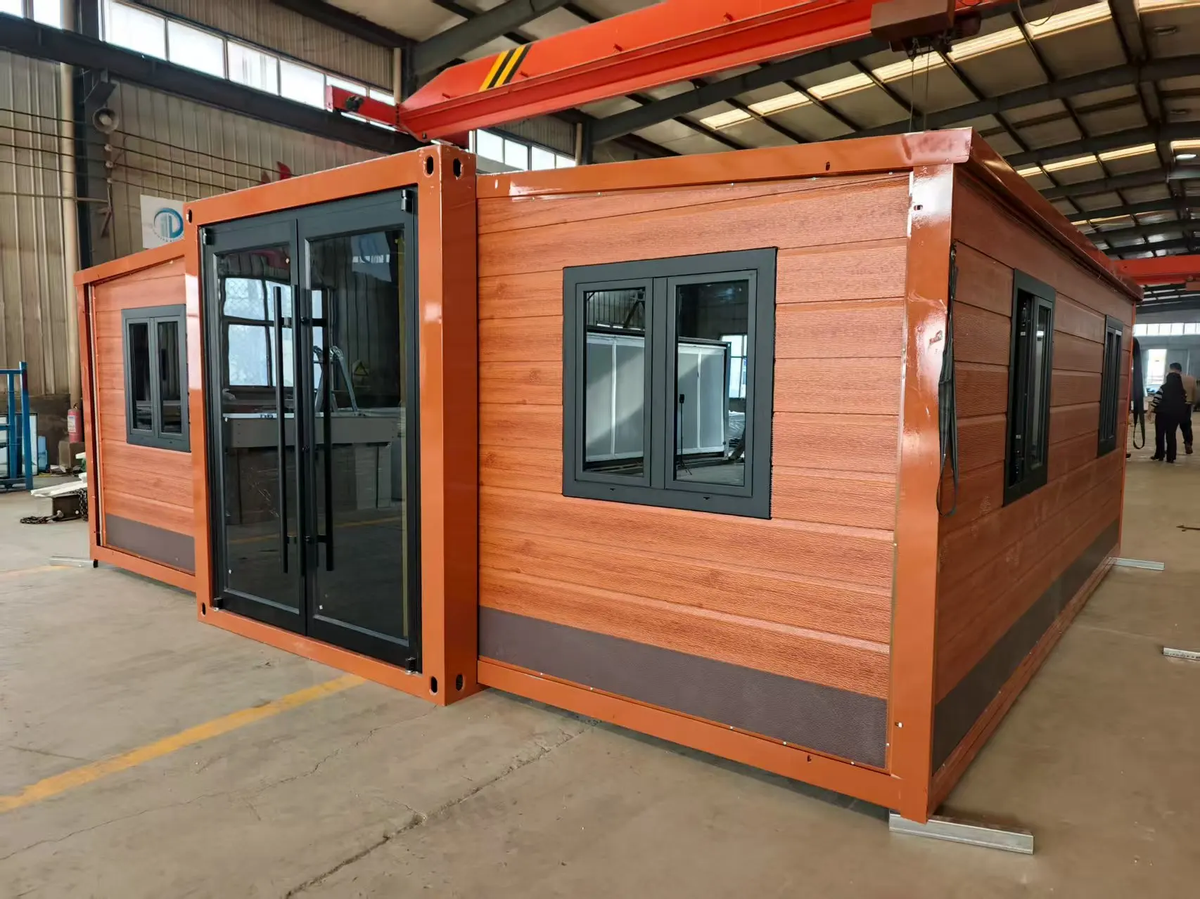 New Products 40ft Mobile Container House Movable Room Foldable Double-Wing Expansion Office for Outdoor House Use