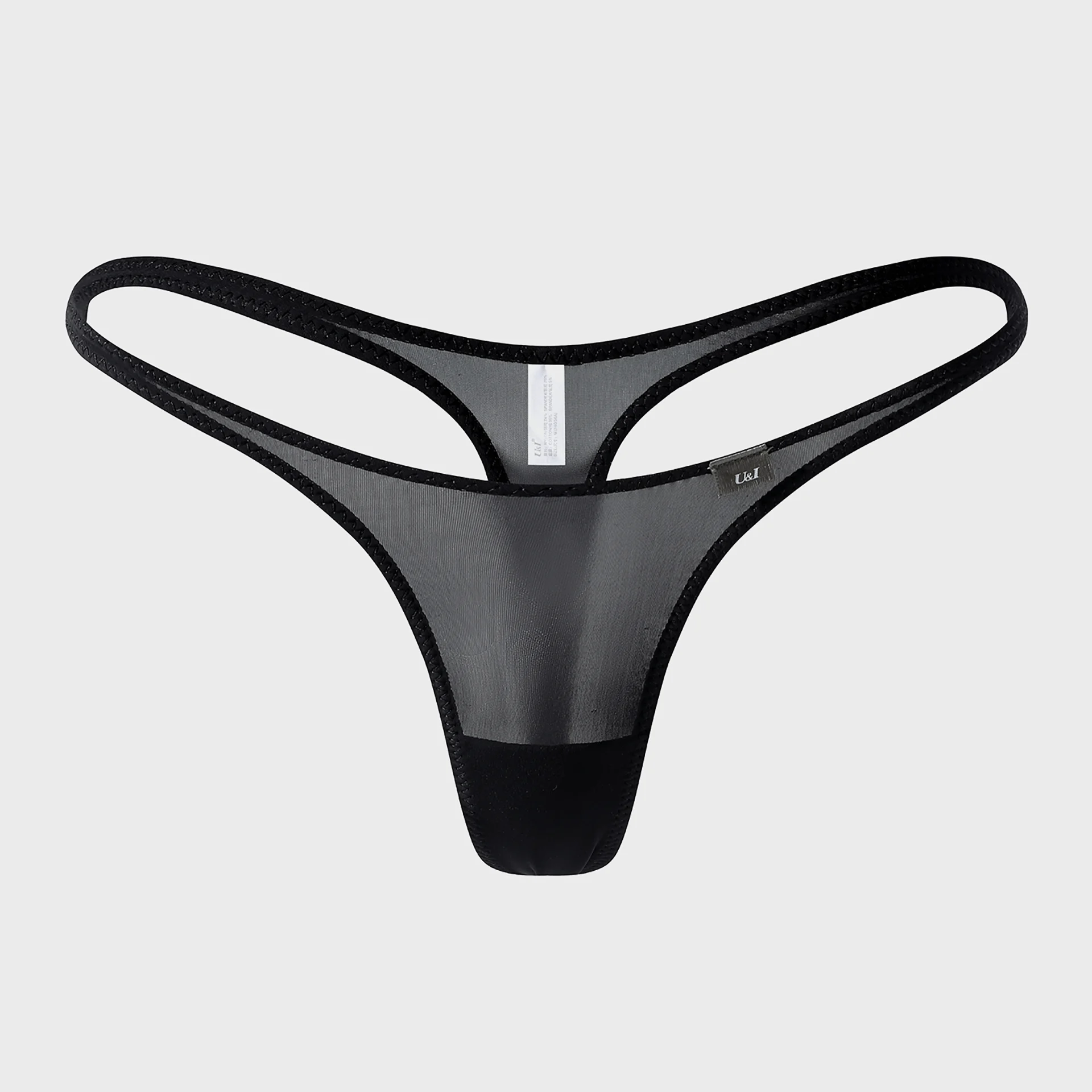 

U&I sexy thong women's buttocks show buttocks tback invisible translucent ultra-thin senseless girl T panties