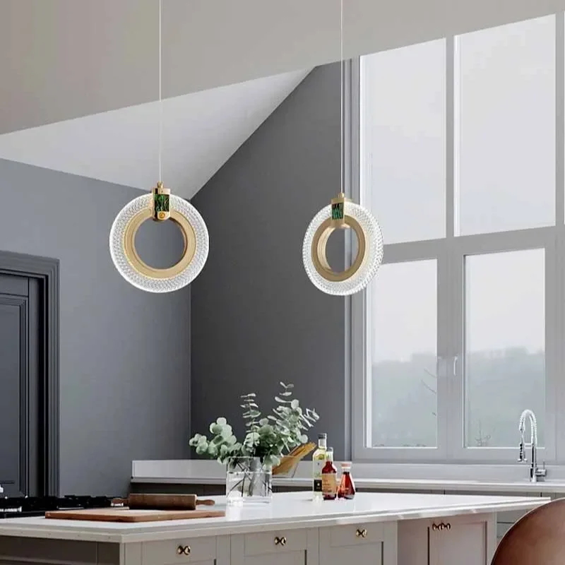 Lampe Suspendue en Clip au Design Nordique de Luxe, Luminaire Décoratif d'Nik, Idéal pour une Chambre à Coucher, un Salon, un Hôtel, un Restaurant, un Bureau ou des Escaliers