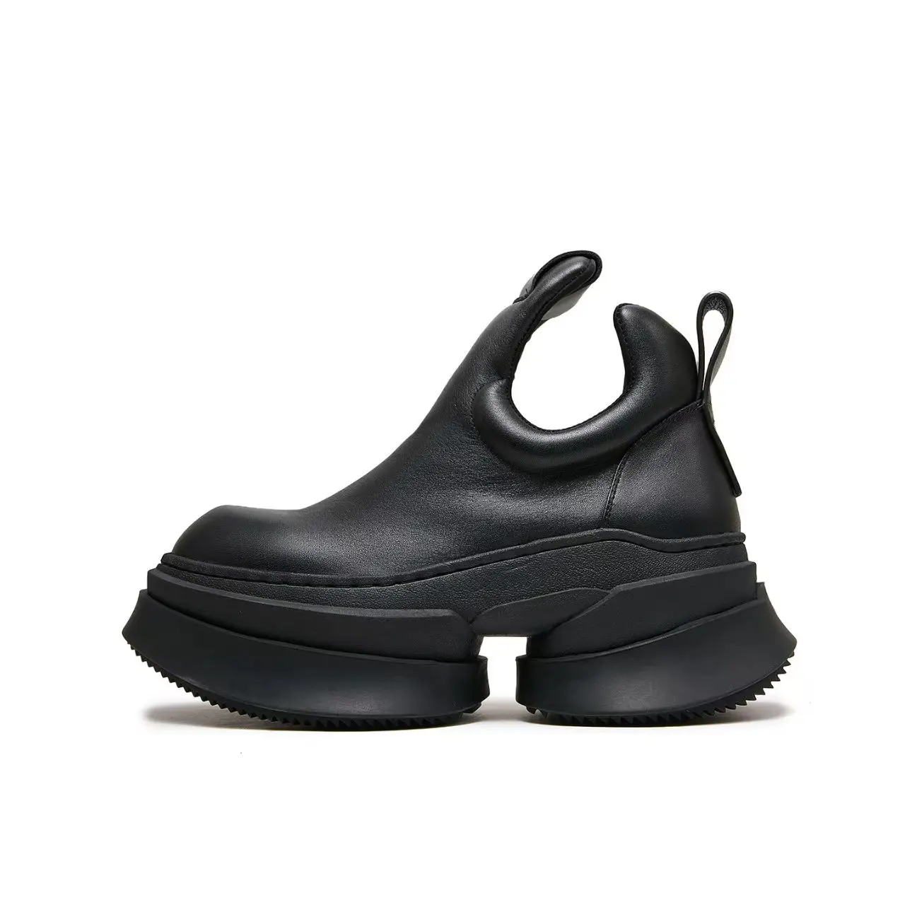 Men Casual Shoes Genuine Leather Slip On Platform Brand Boots Basic Vintage Luxury Designers Flats Adult Sneakers Owen