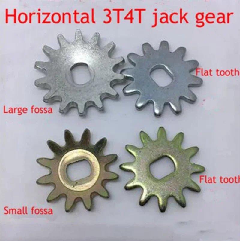 3 Tons 4 Tons Horizontal Jack Repair Car Parts Gear Flat ToothSocket ToothBigtooth