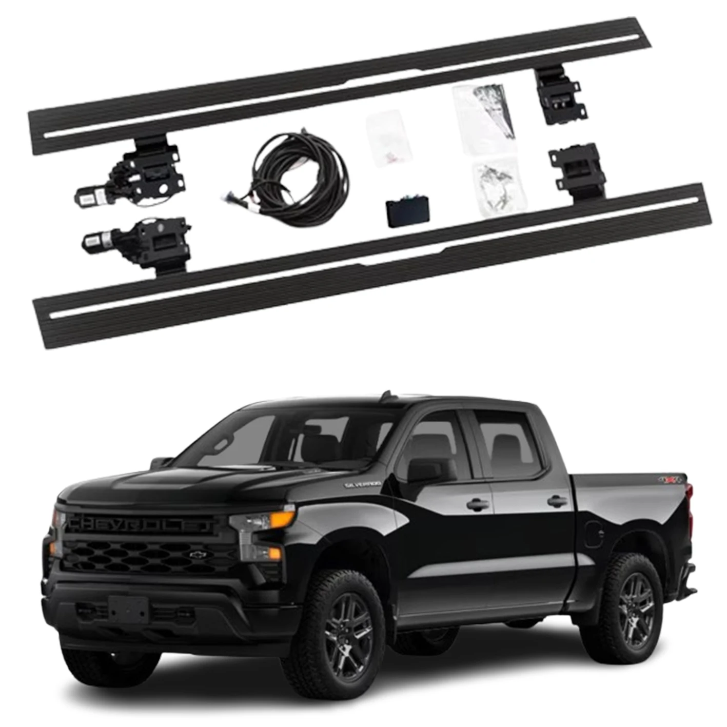 

Automatic Foot Step Electric Side Step Running Board Power Electric Pedal for chevrolet silverado