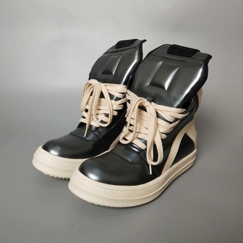 

Top Hight Quality Men Casual Shoes Real Leather Womens Tennis Shoes Brand Designer Fashion Design Goth Y2K style RO shoes