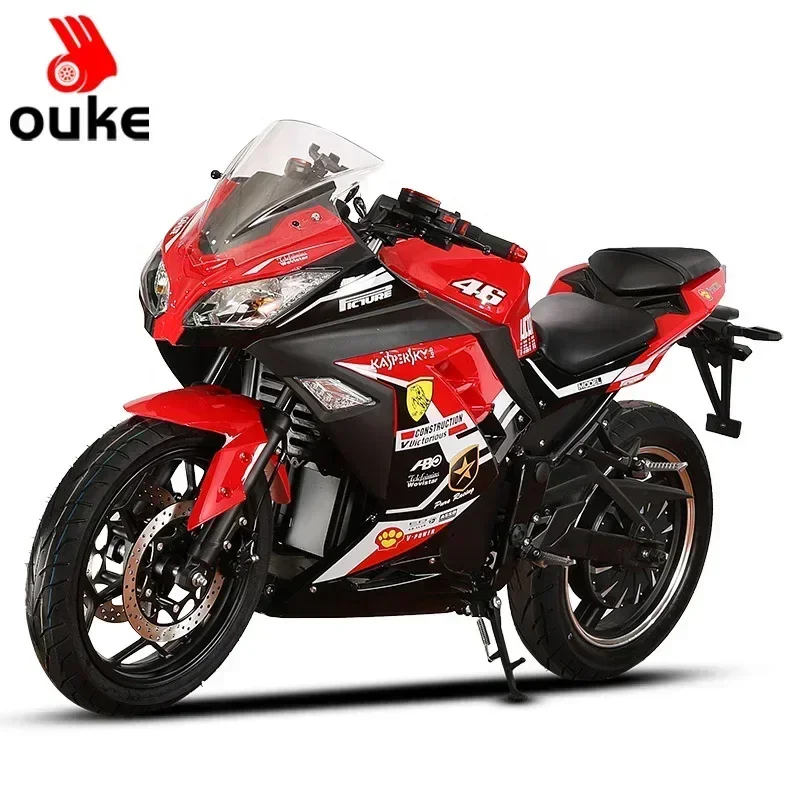 The latest model in 2024new 5000w high speed racing for adult electric motorcycle