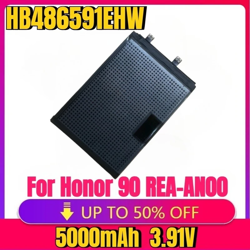 

For HB486591EHW 5000mAh High Quality Replaceable Battery for Honor 90 REA-AN00,Honor 90 Pro REP-AN00 Mobile Phone Batteries