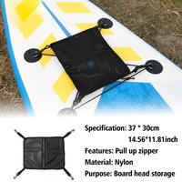 Paddle board Deck Bag Accessories, Mesh Storage Bag Firm material and Strap Sup bag accessories Sports outdoor bag