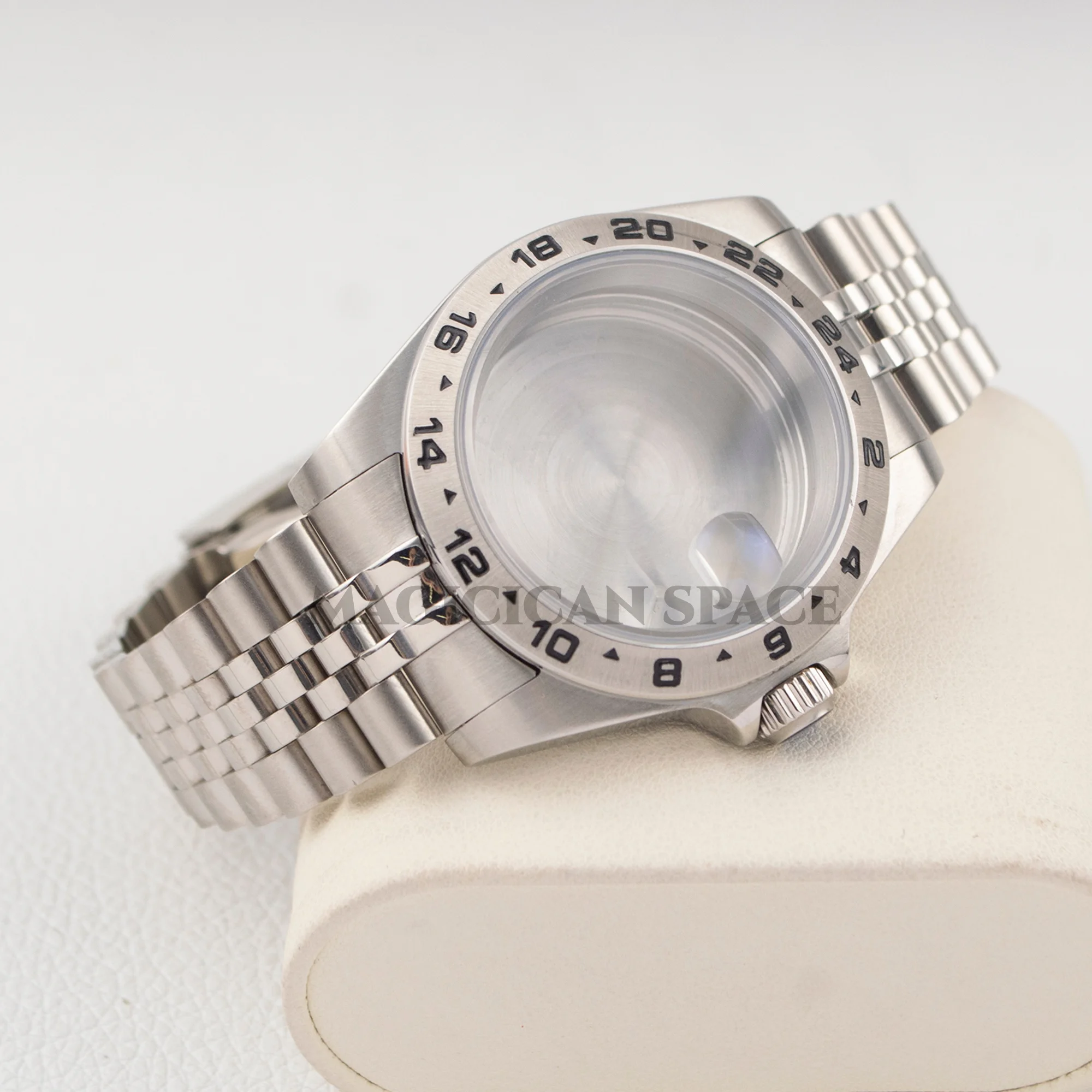 40mm-nh35-stainless-steel-case-strap-sapphire-glass-case-285mm-dial-fit-nh34-nh35-nh36-nh38-movement-for-explore-2-case