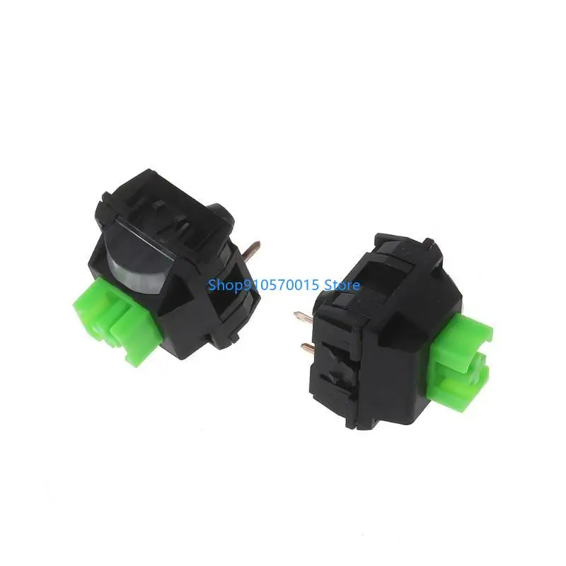 B95C 2 stks Groene RGB -schakelaars voor mechanische toetsenbord Cherry MX Switch