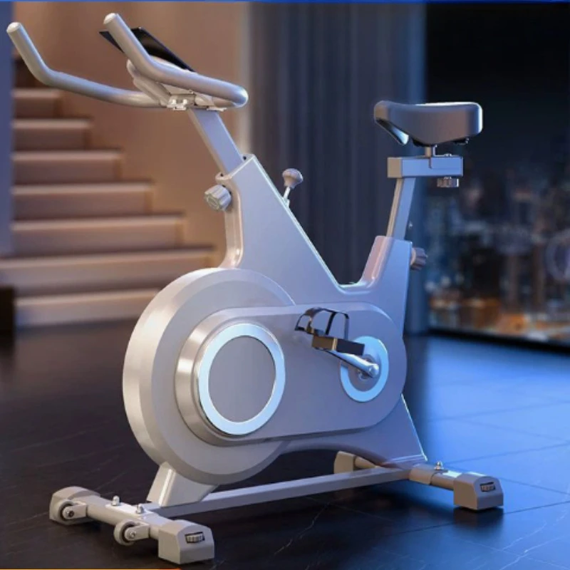 Magnetically controlled intelligent spinning bike home indoor mini exercise fitness equipment weight loss silent exercise bike