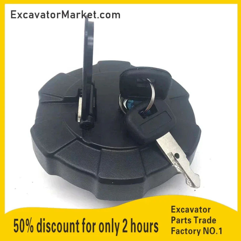 

Excavator AccessoriesFuel Tank Cap W/ 2keys 411-51122 Rd411-51122 For Kubota Mini Excavator 151 161 185 Kx91-3 Svl75-2 U35-S2