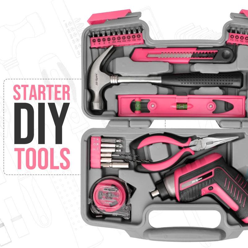 Set di cassette degli attrezzi hardware per cacciavite elettrico multifunzionale per uso domestico Daquan