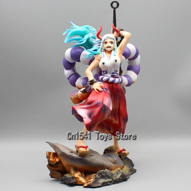 30.5cm Anime The Grandline Lady Yamato Figurine Wano One Piece Pop Figures Yamato Action Figure Decoration Dolls PVC Model Toys