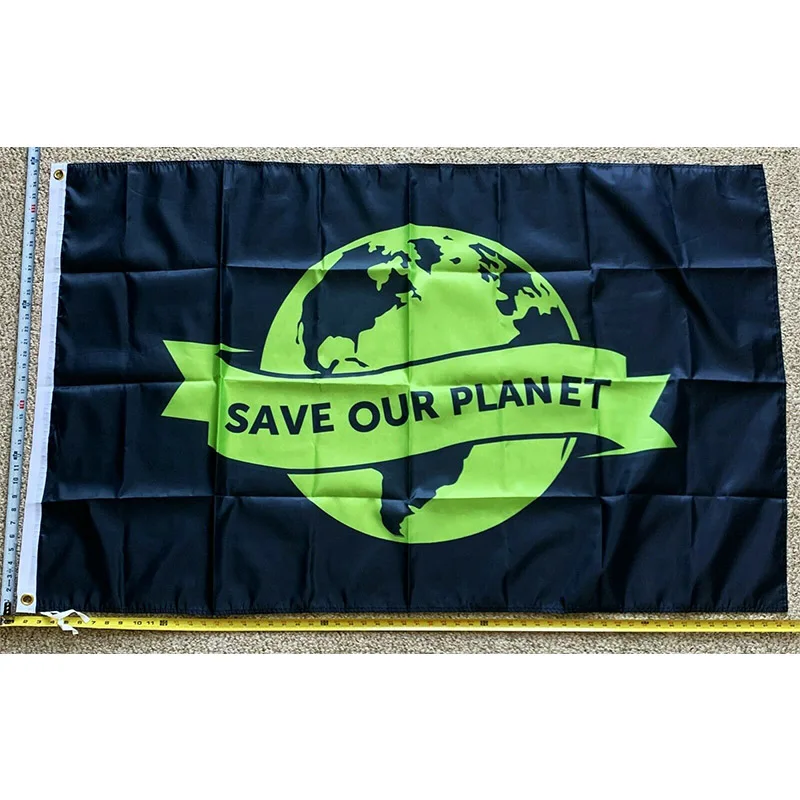 

Save The Earth Flag FREE SHIPPING Save Our Planet Renewable Love Sign USA Poster 3x5' yhx0439