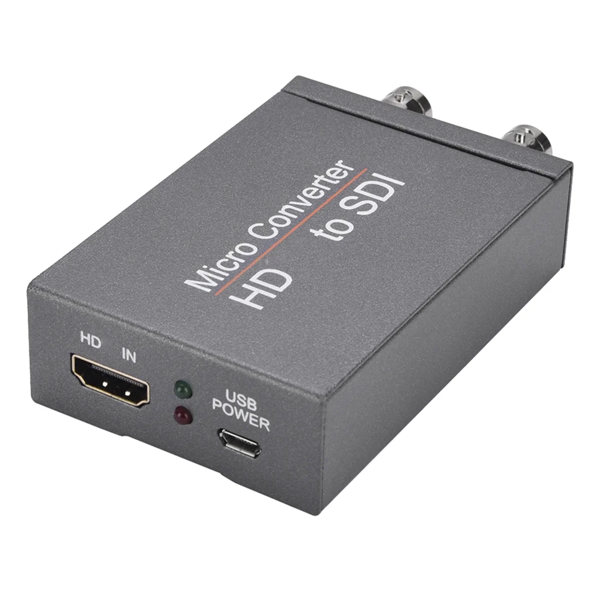 

-Compatible to SDI Converter HD to 3G-SDI/HD-SDI Audio Embedder 2 Way SDI Converter Adapter for Camera Home Theater