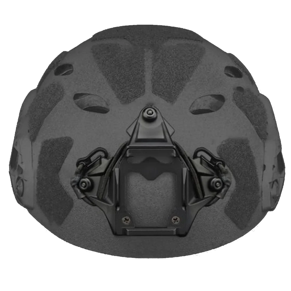 Vulpo novo capacete tático/escudo adaptador de montagem nvg de três furos/escudo modular de alumínio para o capacete rápido mich af wendy rápido