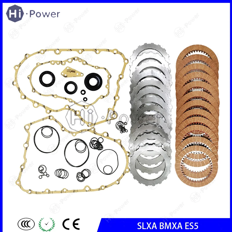 

SLXA BMXA ES5 ES7 Auto Transmission Master Overhaul Repair Kit Friction Steel Plate For HONDA Gearbox Clutch Disc Seal Kit