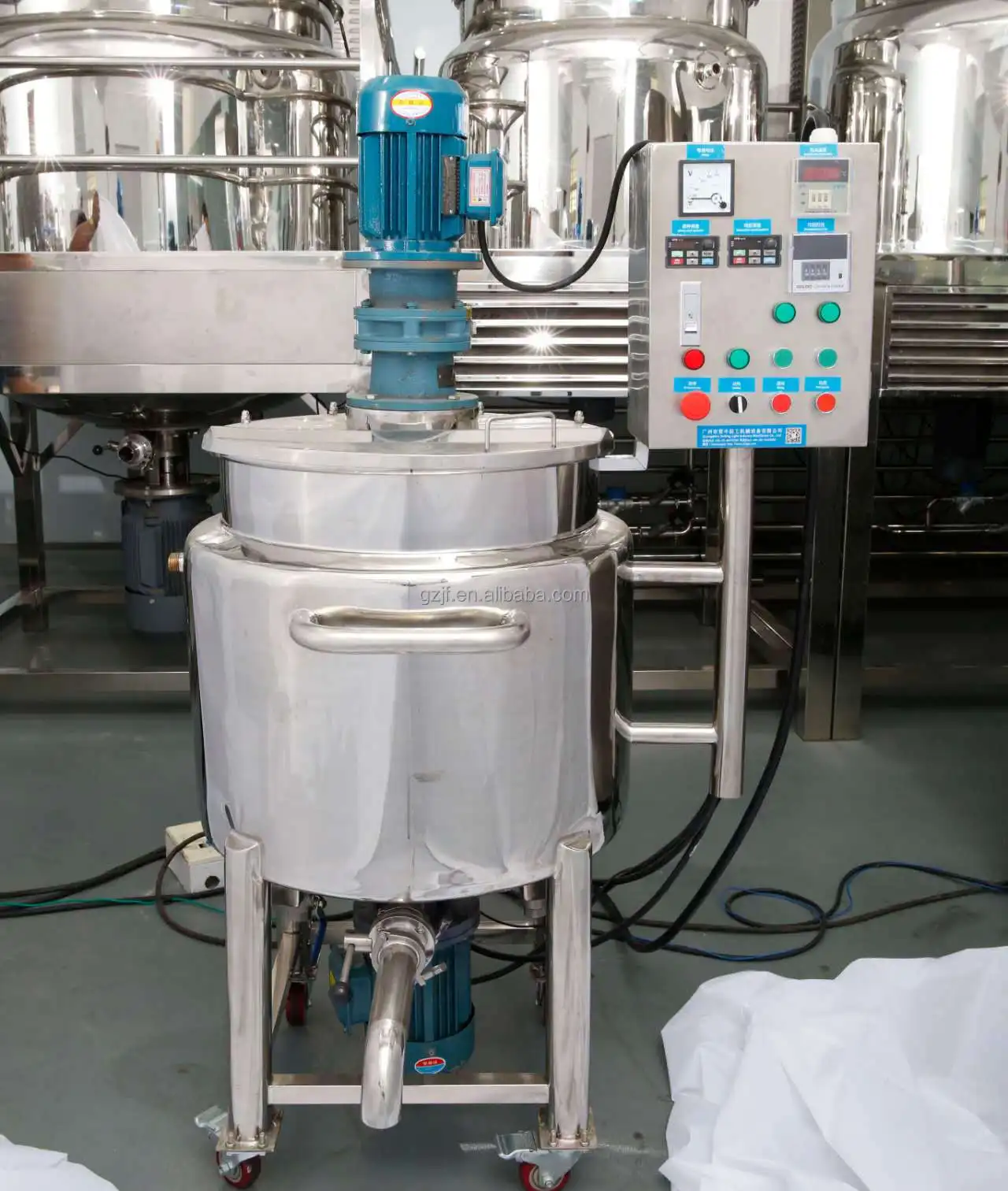 Stainless Steel Wax Mixer Detergent Mixing tank Ace Mixing Machine for Liquid Soap