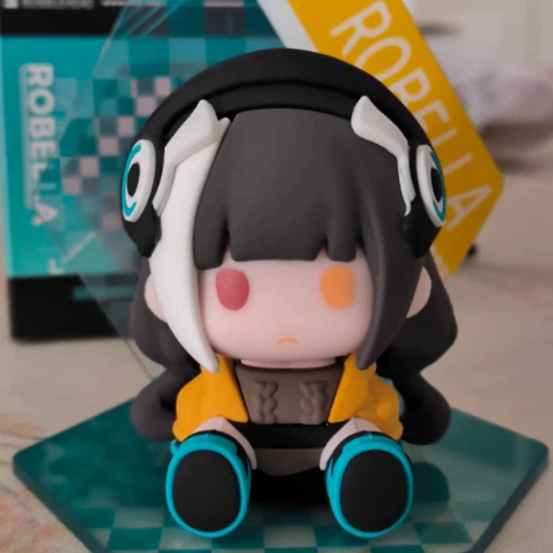 

Girls Frontline 2, экзилиумная милая версия Q, кукла, прыгающая голова, мягкая игрушка из ПВХ, коллекция кукол, периферийные устройства, подарок для фанатов