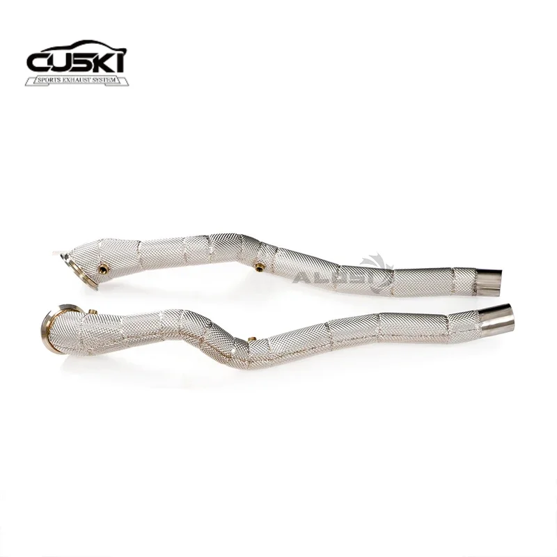 

Изолированная водосточная труба подходит для выхлопной системы Ferrari F12 6.3 V12 2012-2017, выхлопная система из нержавеющей стали