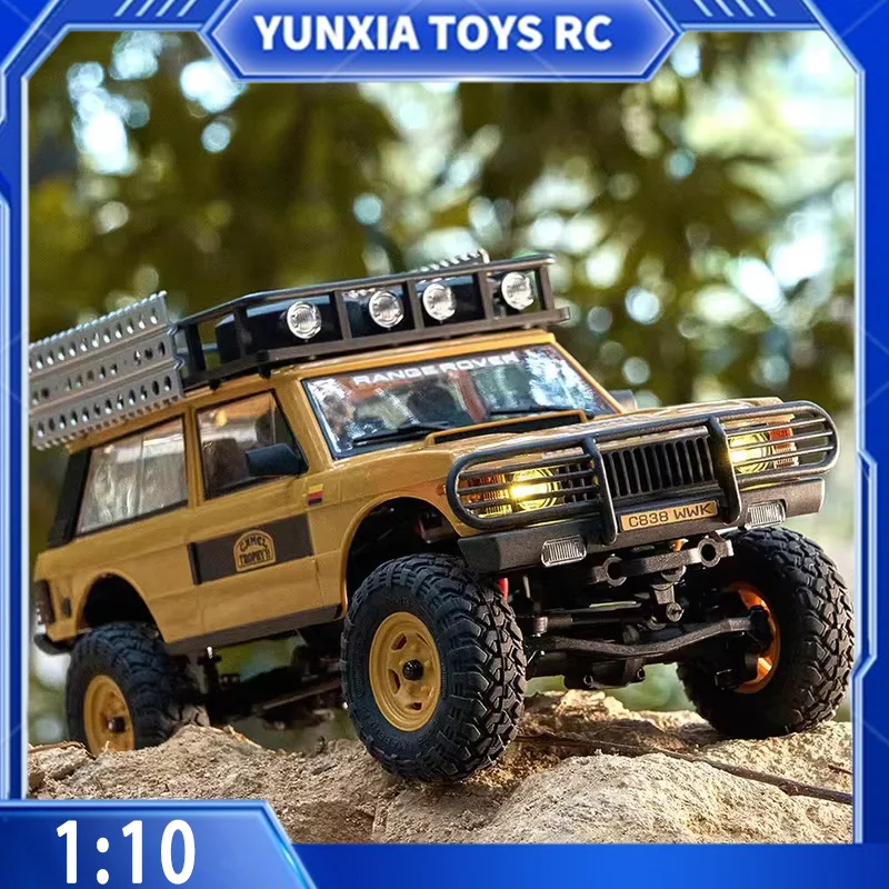 FMS 1:24 FCX24M Camel Cup Land Rover Defender 90/110 First Generation Range Rover Discovery Simulation Climbing Vehicle