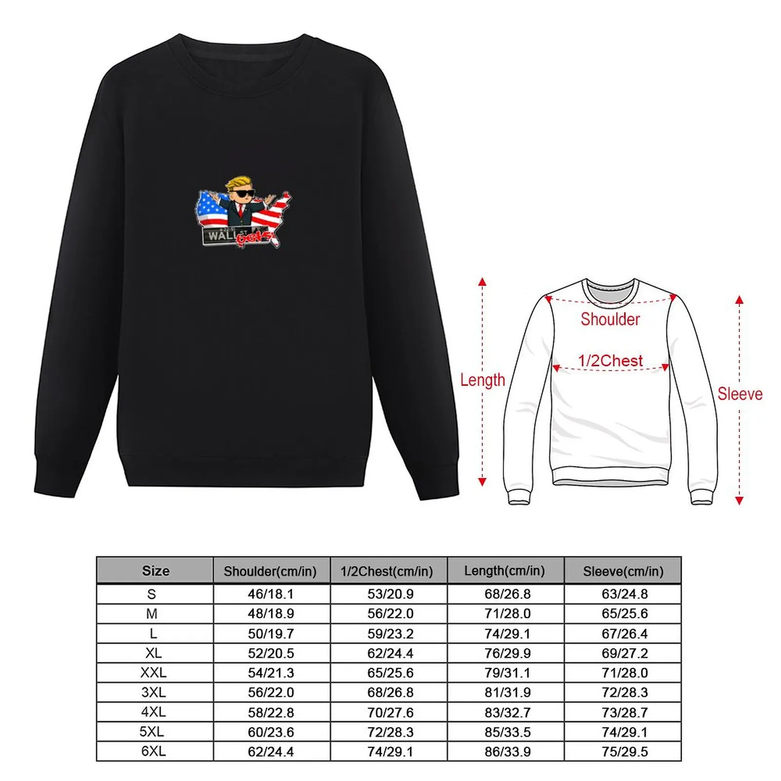 The Official WallStreetBets USA Edition Merchandise Sweatshirt fashion men tracksuits new in sweatshirts