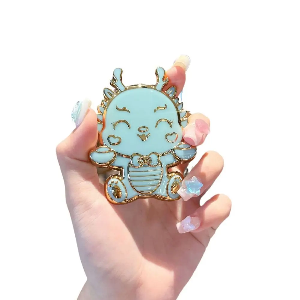 

Cartoon Dragon Mobile Phone Holder Metal Foldable Folding Phone Desktop Stand Portable Animals Table Phone Holder